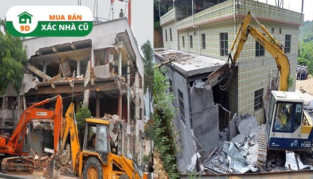 Dịch vụ mua xác nhà cũ trọn gói