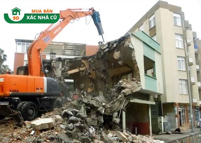 Dịch vụ mua xác nhà cũ