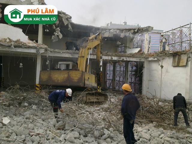 Chi phí tháo dỡ nhà cũ